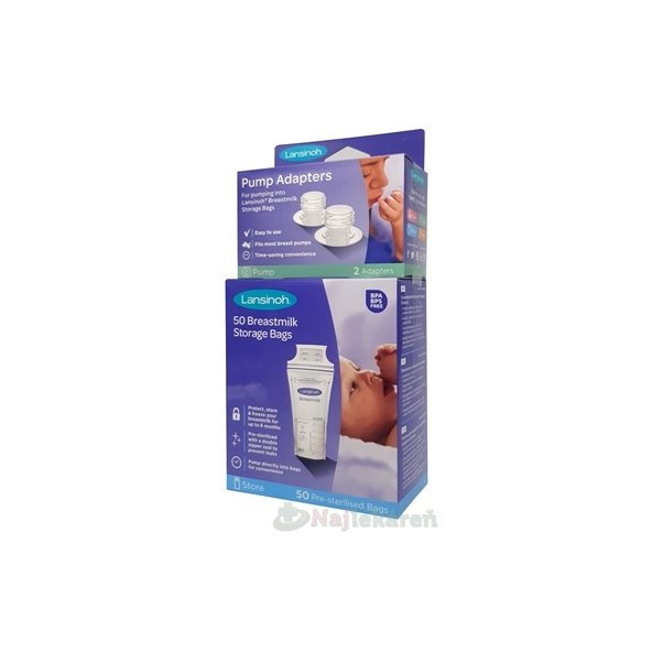 Lansinoh Sáčky na skladovanie materského mlieka