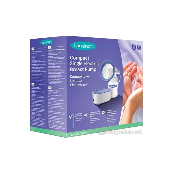 Lansinoh Kompaktná single odsávačka mlieka
