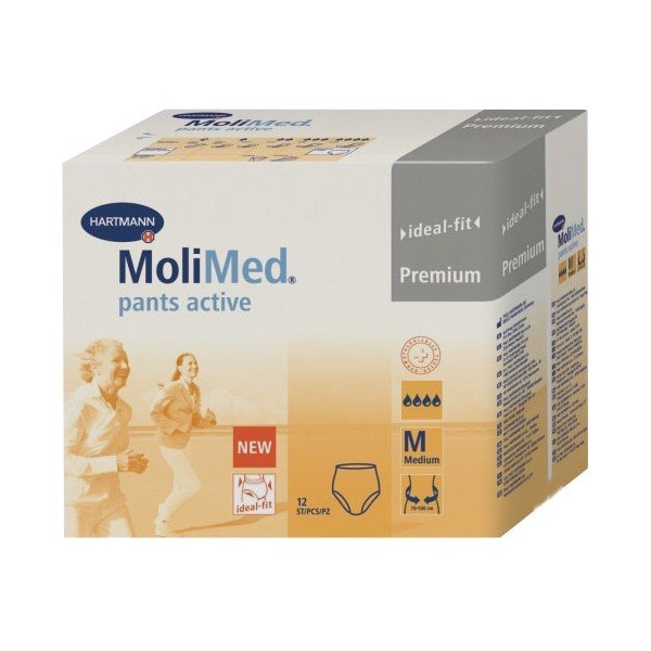 E-shop Molimed pants active M elastické nohavičky 12ks