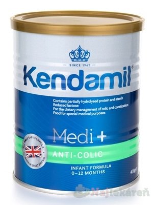 E-shop KENDAMIL Medi Plus Anti-Colic, dojčenská výživa na diétny režim (od narodenia), 400g
