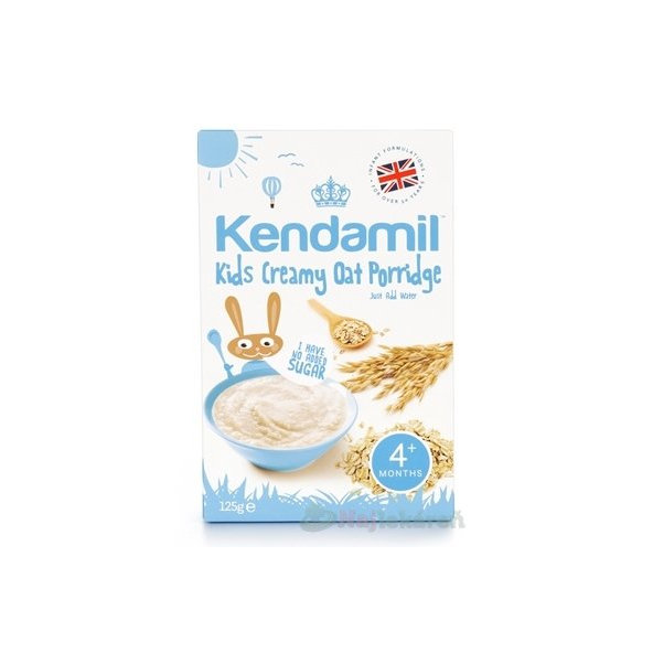 KENDAMIL Krémová ovsená kaša, mliečna (od ukonč. 4. mesiaca), 125g