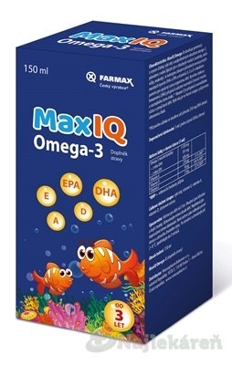 E-shop FARMAX MaxIQ Omega-3
