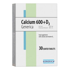 Generica Calcium 600+D3 30 tabliet