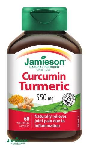 E-shop Jamieson Kurkumín 550 mg na poruchy trávenia 60 kapsúl