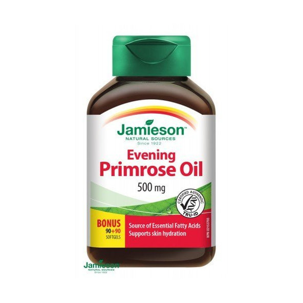 Jamieson Evening Primrose pupalkový olej 180 kapsúl