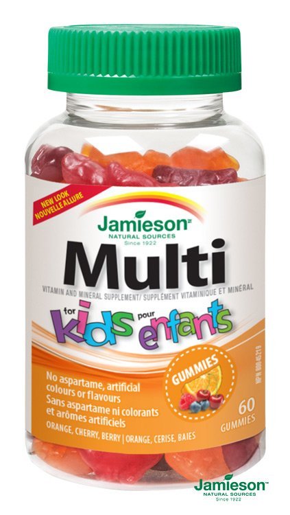 E-shop Jamieson Multi Kids Gummies želatinové pastilky 60 cps