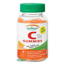 Jamieson Vitamín C Gummies pastilky s príchuťou pomaranča 60 cps