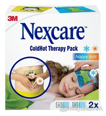 E-shop 3M Nexcare ColdHot Therapy Pack Happy Kids gélový obklad pre deti 2 ks