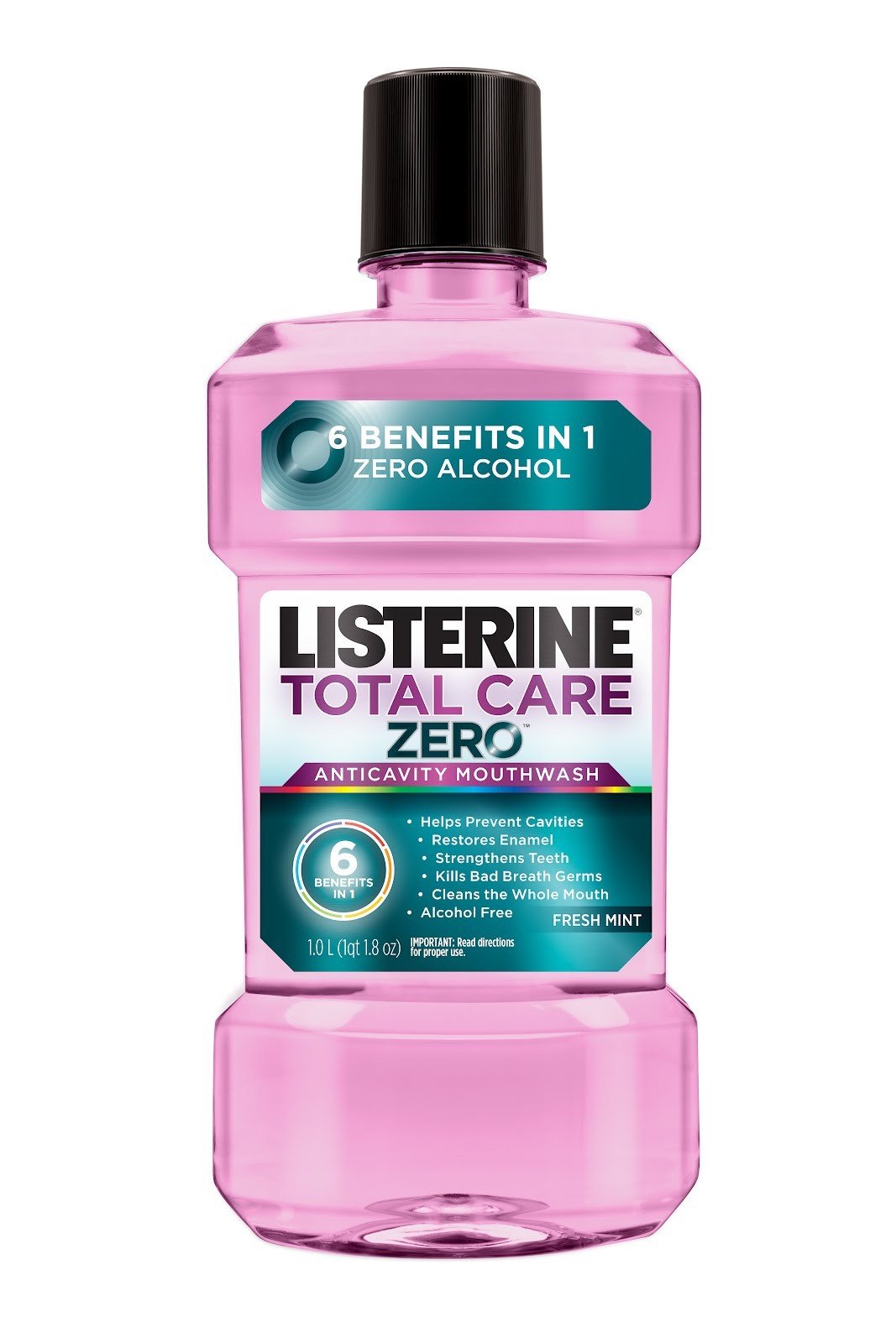 E-shop Listerine total care ZERO ústna voda 500 ml
