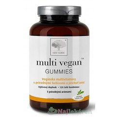 NEW NORDIC multi vegan GUMMIES multivitamínové želé 120ks