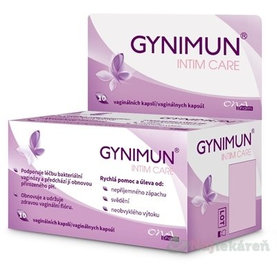 GYNIMUN INTIM CARE vaginálne kapsuly, 10 ks