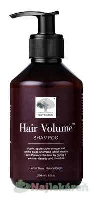 E-shop NEW NORDIC Hair Volume SHAMPOO regeneračný šampón 250ml