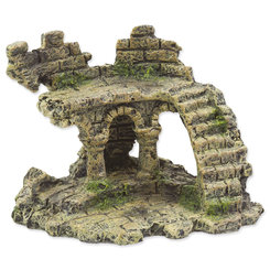 Dekorácia Aqua Excellent Zrúcanina hradu 13x9,7x9,5cm