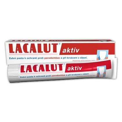 E-shop LACALUT AKTIV Zubná pasta proti parodontitíde a krvácaniu ďasien 75 ml
