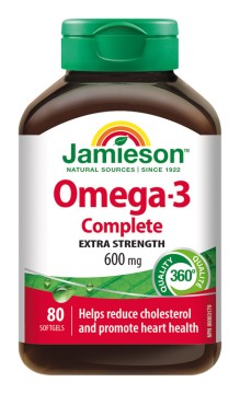 Jamieson Omega-3 Complete 80 kapsúl kúpite na Najlekaren.eu