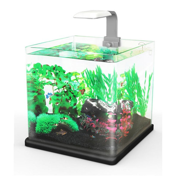 Happet akvarijný komplet Q-line 25L čierne