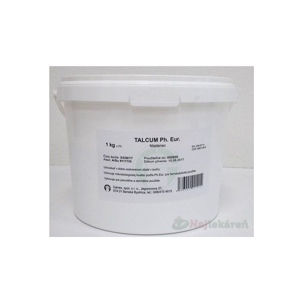 TALCUM Ph.Eur. - GALVEX plv 1000g