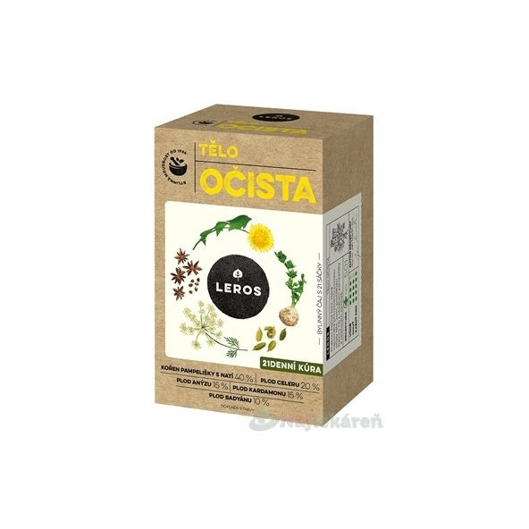 LEROS OČISTA TELO 21x1,4g (29,4g)