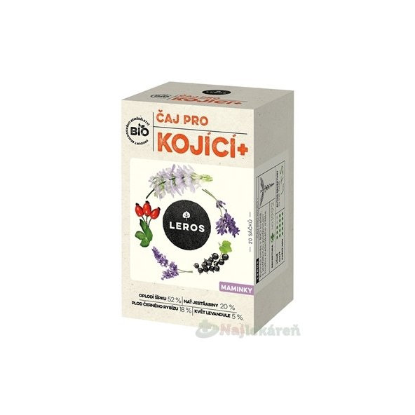 LEROS BIO ČAJ PRE DOJČIACE MAMIČKY+  20x2g (40g)