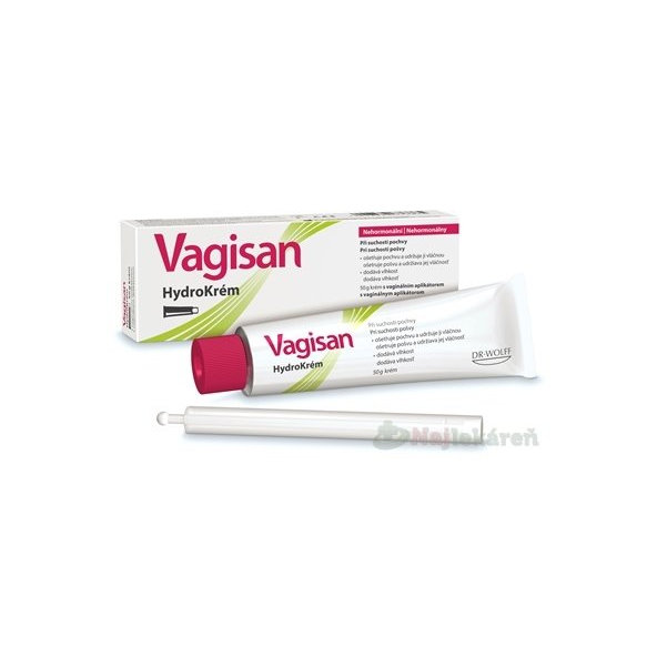 Vagisan HydroKrém vaginálny krém 50 g + 1 aplikátor, 1x1 set