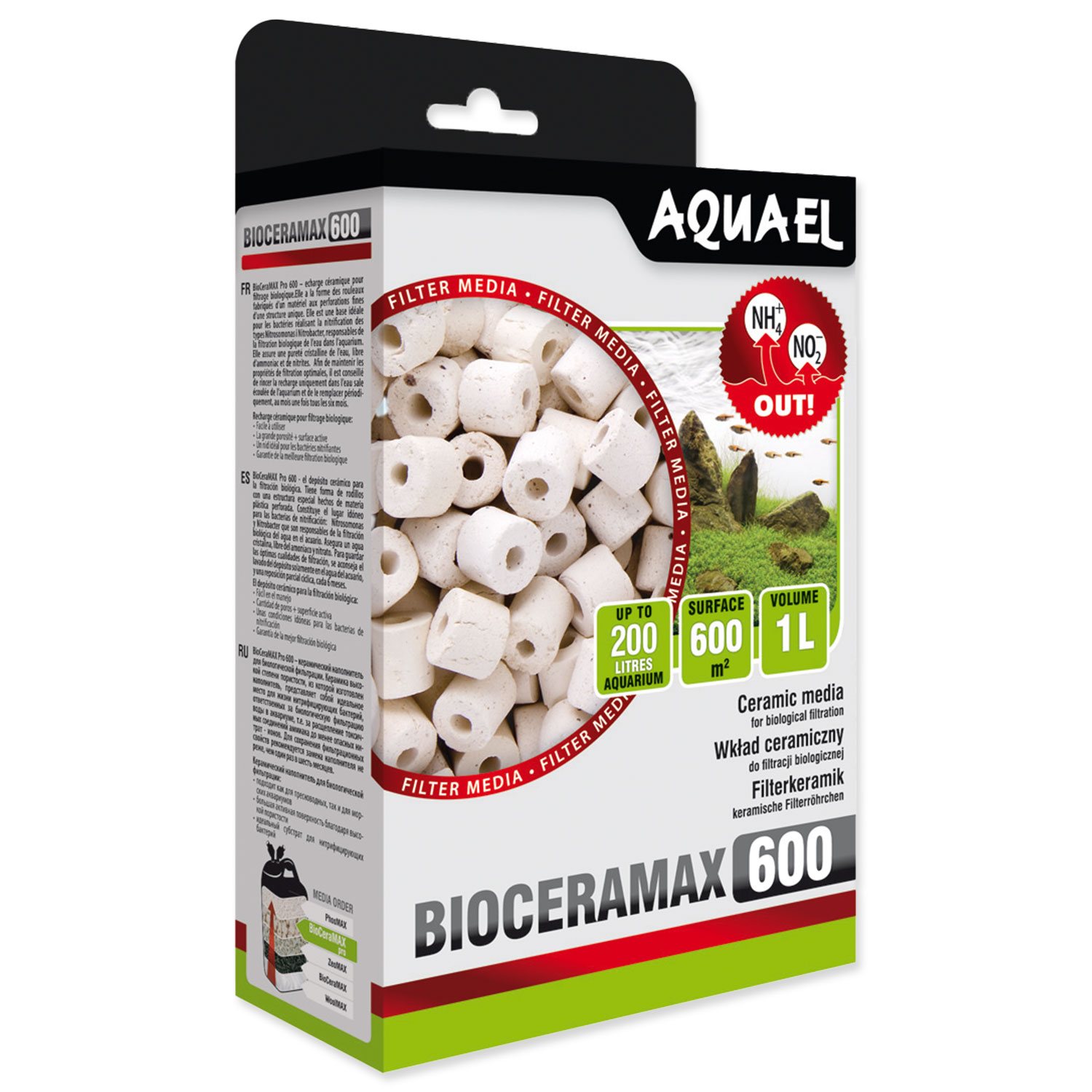 AQUAEL BIOCERAMAX 600 1 l