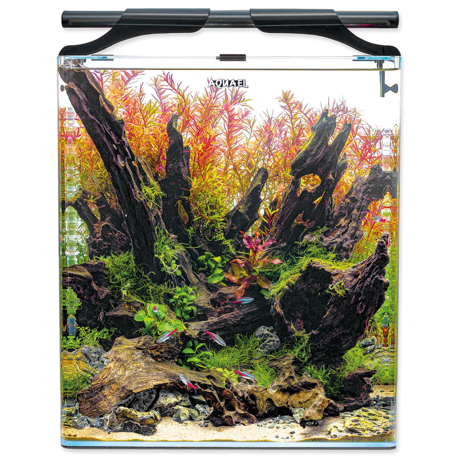 Aquael Optibent 70 akváriový set čierny 68 l