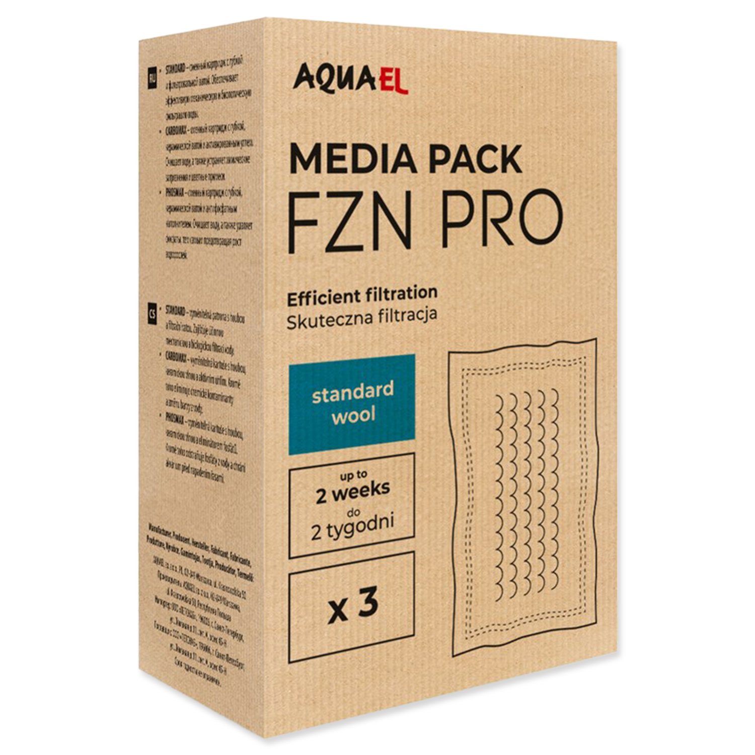 AQEL Náplň FZN PRO Standard 3ks