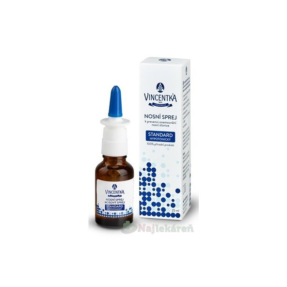 VINCENTKA NOSOVÝ SPREJ STANDARD hypotonický 1x25 ml