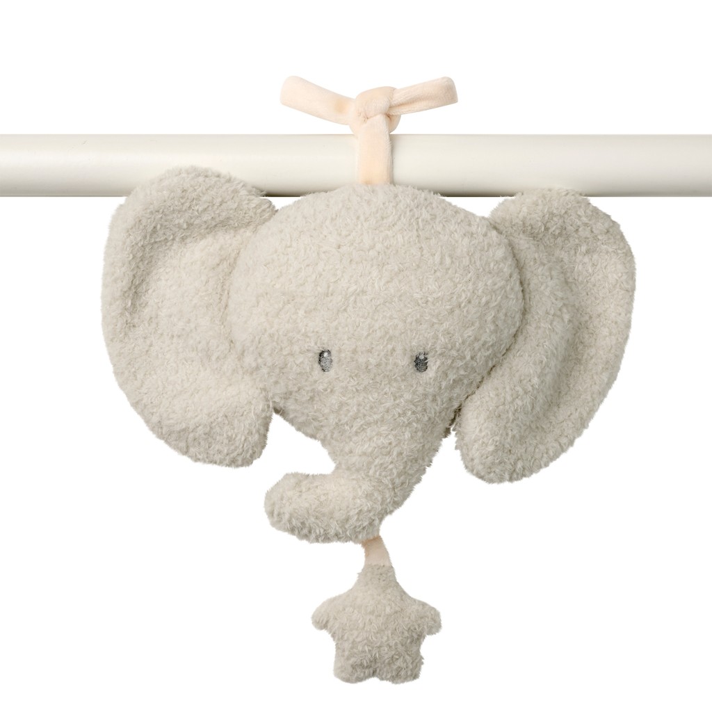 NATTOU Hračka hudobná Teddy sloník 16 cm, 0m+