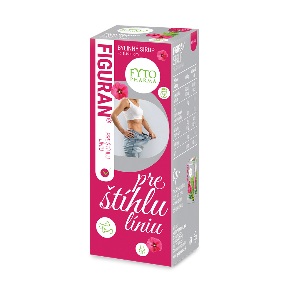 Fyto Figuran Bylinný sirup pre štíhlu líniu 100 ml