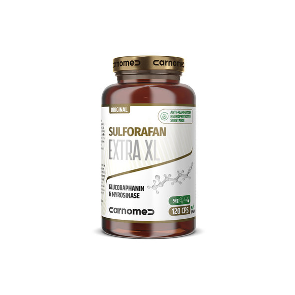 CarnoMed Sulforafan EXTRA XL aktívna ochrana buniek 120 kapsúl