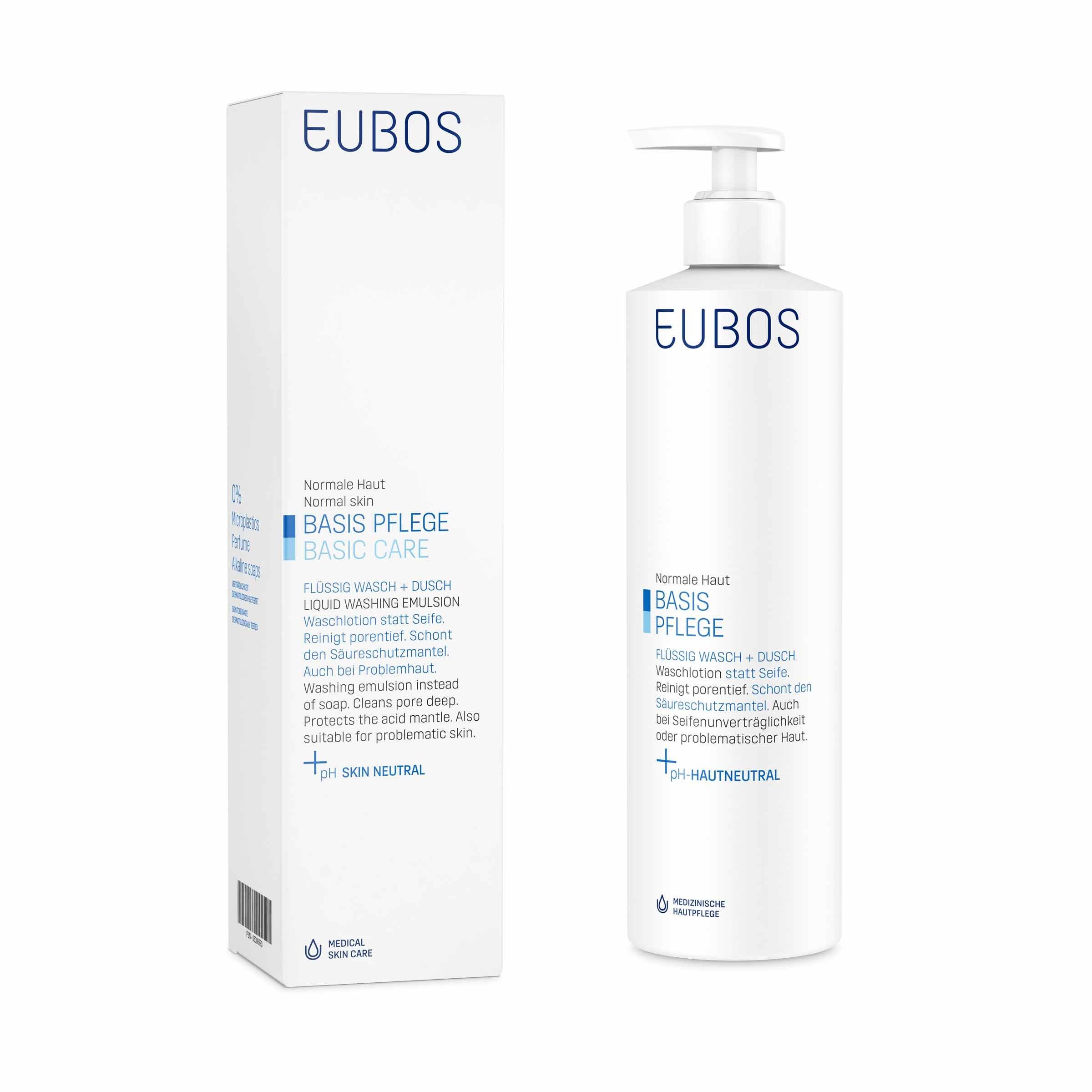 E-shop EUBOS Tekuté mydlo Liquid Blue Wash & Shower 400ml