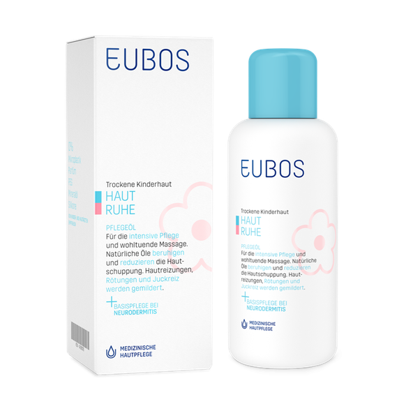 EUBOS Ošetrujúci olej na telo pre deti 100ml
