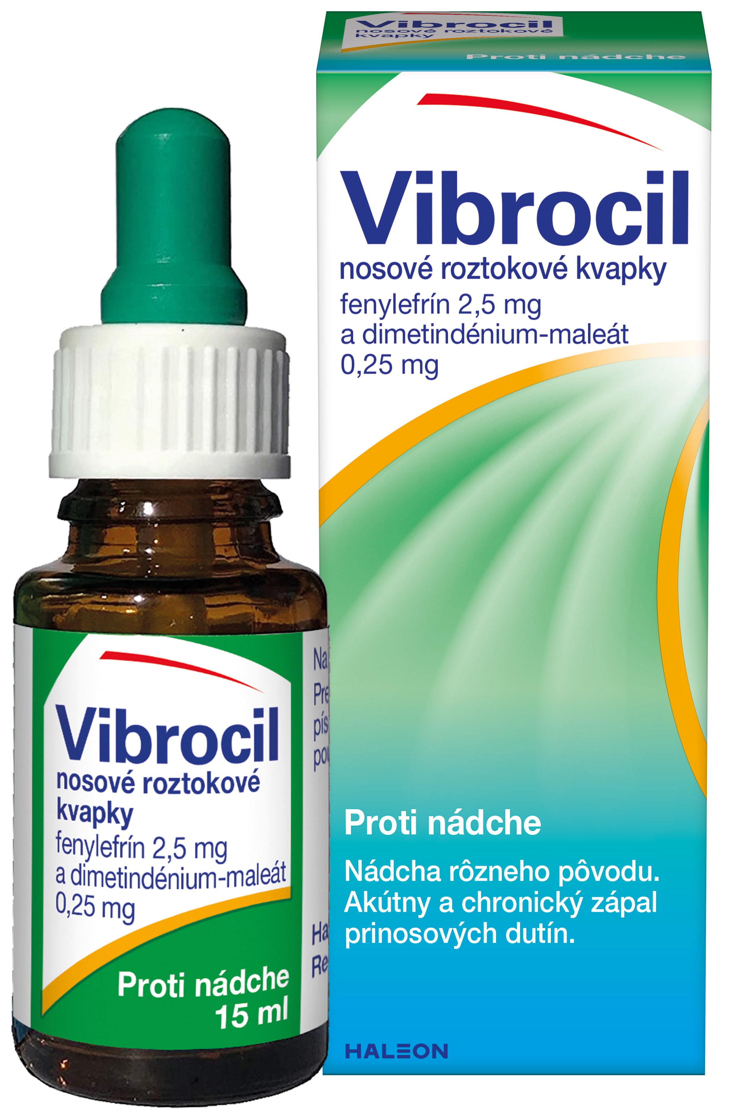 Vibrocil kvapky proti nádche 15 ml