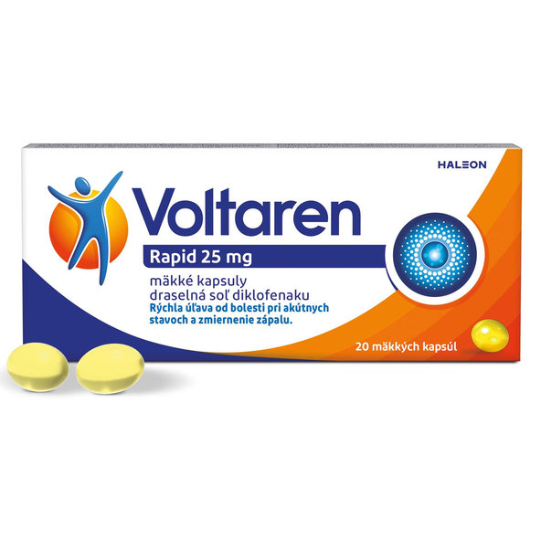 Voltaren Rapid kapsule proti bolesti 20x25mg