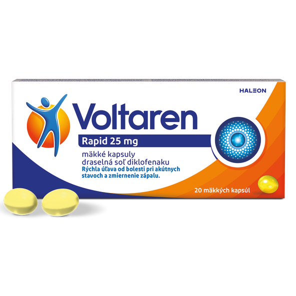 Voltaren Rapid kapsule proti bolesti 20x25mg
