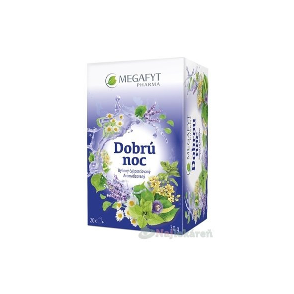 MEGAFYT Dobrú noc, bylinný čaj 20x1,5g (30g)