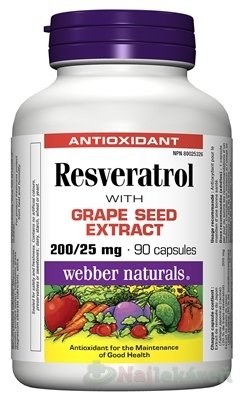 E-shop Webber Naturals Resveratrol 90 cps