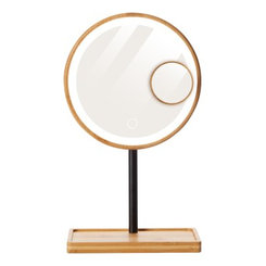 Lanaform Mirror Bamboo nabíjateľné zrkadlo X1/X3