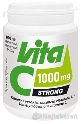E-shop Vitabalans Vita C 1000 mg STRONG tbl 1x100 ks