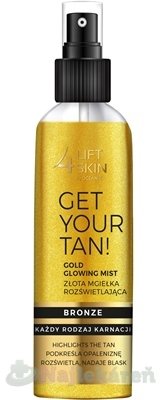 E-shop LIFT4SKIN GOLD GLOWING MIST BRONZE sprej na zvýraznenie opálenia pokožky 1x150 ml