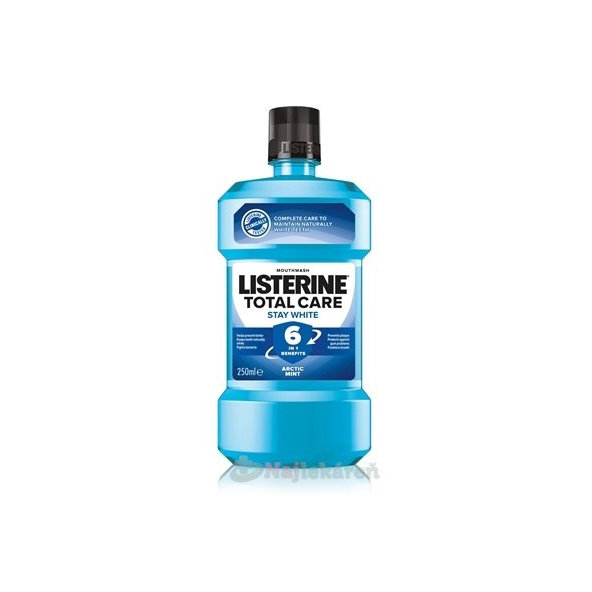 LISTERINE TOTAL CARE STAY WHITE ústna voda 250 ml
