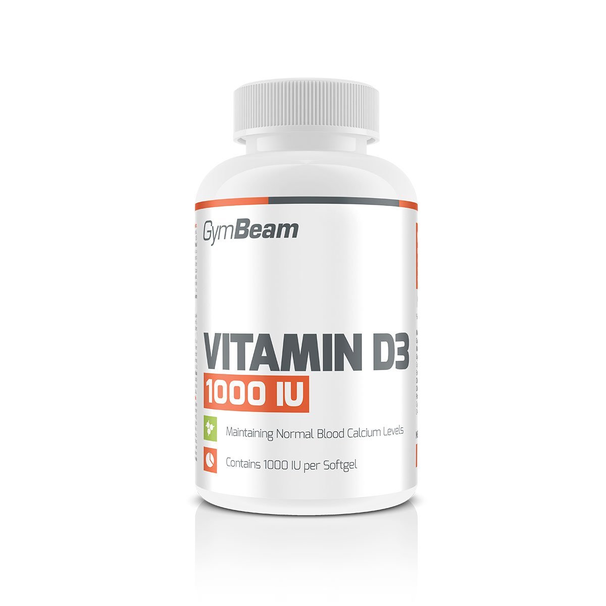 E-shop Vitamín D3 1000 IU - GymBeam, 120cps
