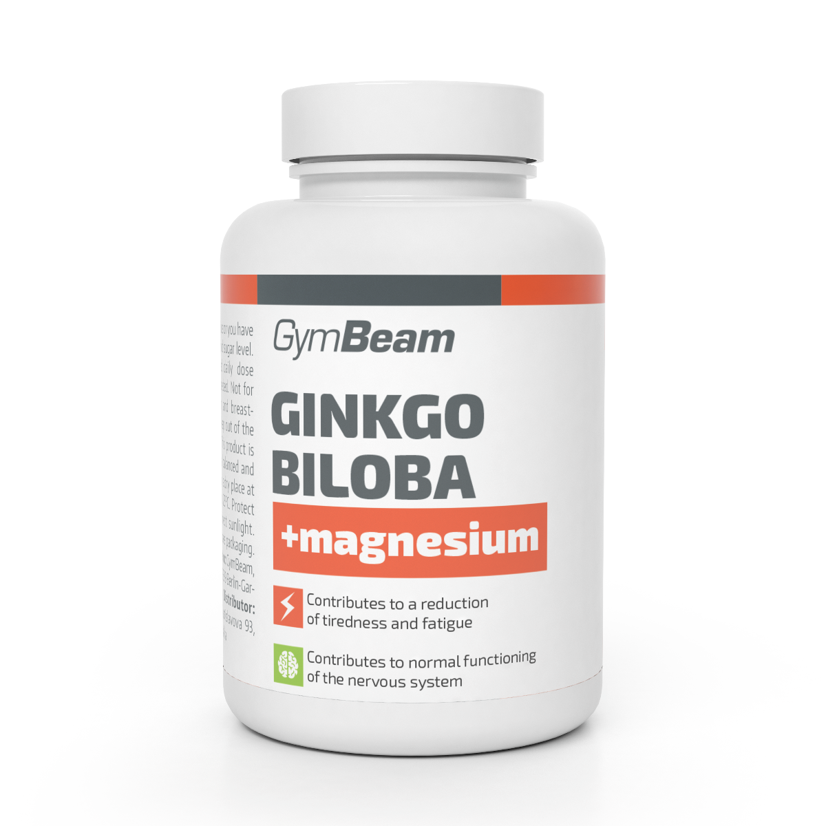 E-shop Ginkgo Biloba + Magnézium - GymBeam, 90cps
