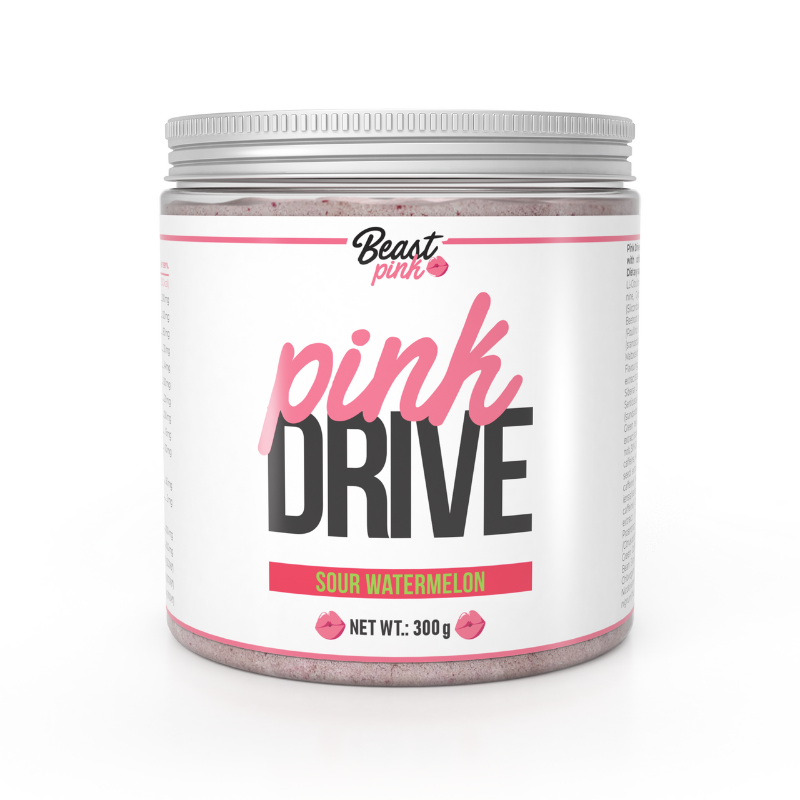 E-shop Pink Drive - BeastPink, príchuť jahodová limonáda, 300g