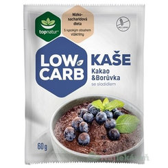 topnatur LOW CARB KAŠA Kakao Čučoriedka, instantná zmes,  60g
