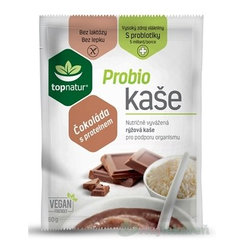 topnatur Probio KAŠA Čokoláda s proteínom, instantná ryžová kaša, 60g