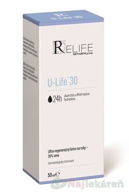 E-shop U-Life 30 ultra-regeneračný krém na ruky 50ml