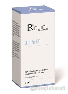 E-shop U-Life 50 krém na lokalizovanú hyperkeratózu 30ml