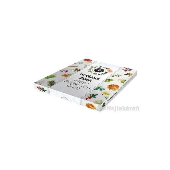 LEROS VOŇAVÁ ZIMA výber bylinných čajov, 9x5ks 1set